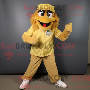 Personaggio mascotte Gold...