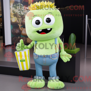 Limegrønn Pop Corn...