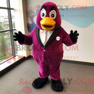 Máscara de Pinguim Magenta...