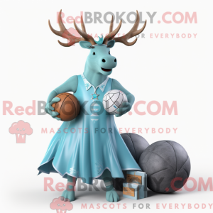Disfraz de mascota Sky Blue...