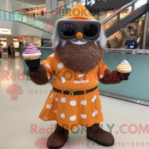 Rust Cupcake maskot kostume...
