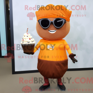 Rust Cupcake maskot kostume...