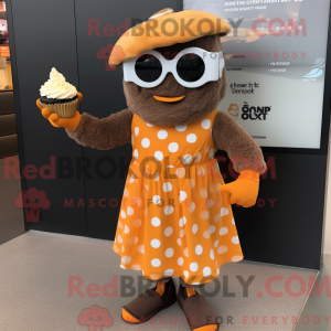 Rust Cupcake maskot kostume...