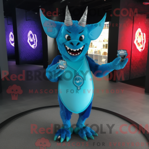 Disfraz de mascota Cyan...