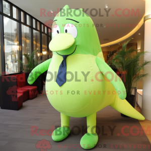 Lime Green Whale...