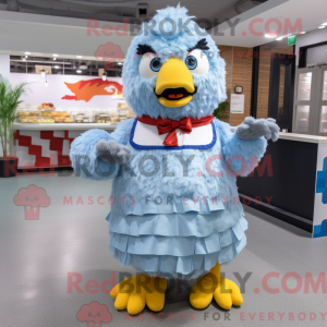 Sky Blue Fried Chicken...