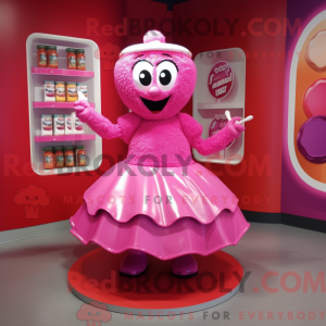 Magenta Candy Box máscara...