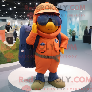 Oranje marine soldaat...