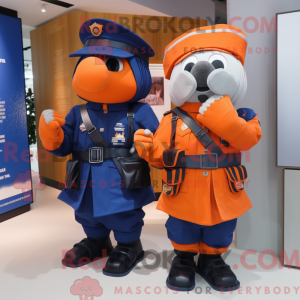 Orange Navy Soldier...