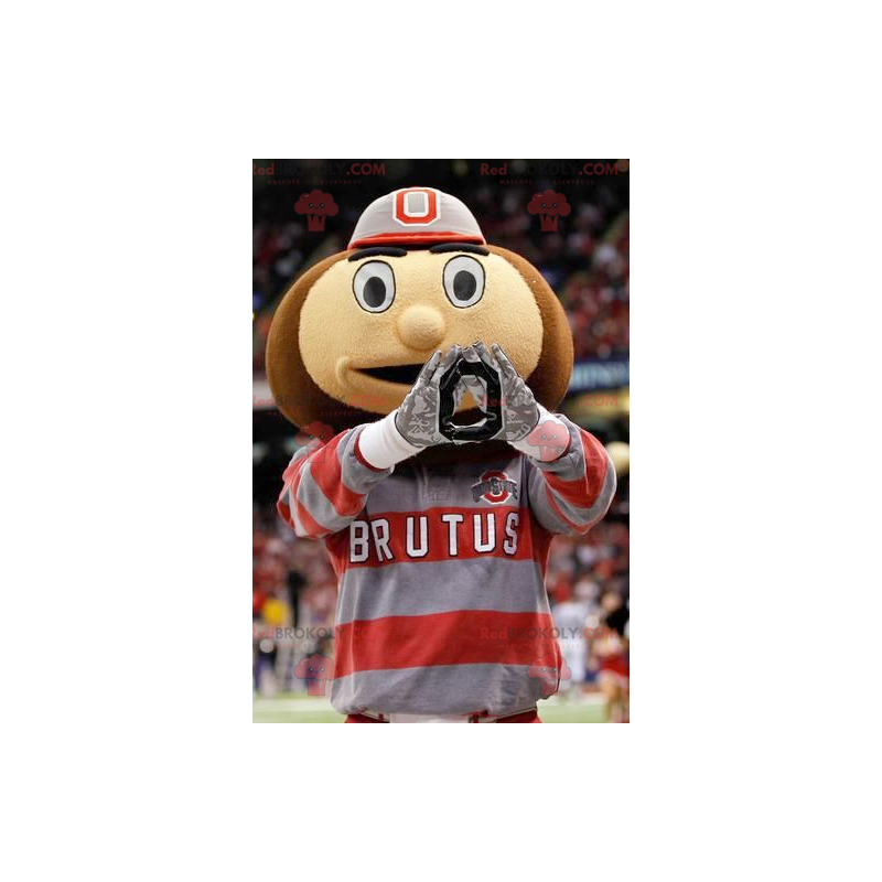 Brutus célèbre mascotte sportive - Redbrokoly.com