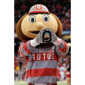Brutus famous sports mascot - Redbrokoly.com