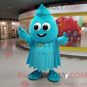 Turkis Men maskot kostume...