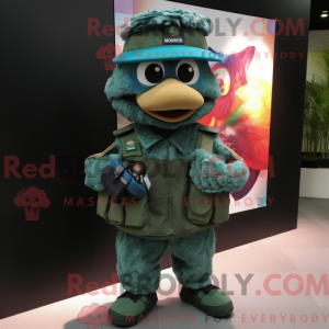 Teal Green Beret...