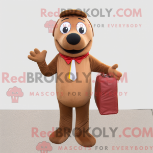 Maskottchenkostüm Brauner...