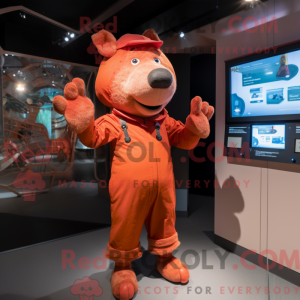 Costume mascotte de cochon...