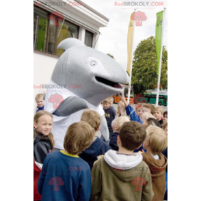 Gråval delfin maskot - Redbrokoly.com
