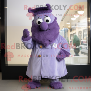 Lavender biff maskot...