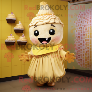 Maskottchenkostüm Gold...