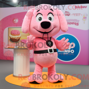 Postava maskota Pink...
