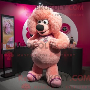 Maskottchenkostüm Pink...