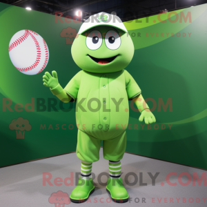Lime Green Baseball Ball...