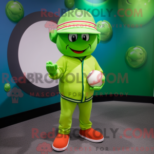 Limegrønn...