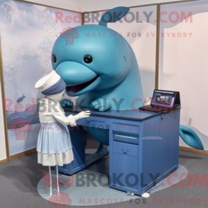Olive Blue Whale...
