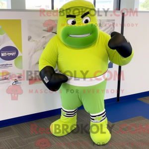 Lime Green Boxing Glove...