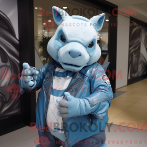 Sky Blue Rhinoceros...