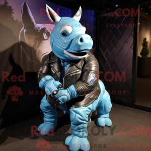 Sky Blue Rhinoceros...