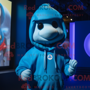 Disfraz de mascota Blue Ray...
