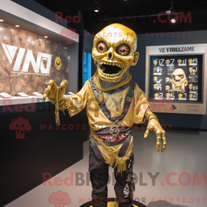 Personaggio mascotte zombie...