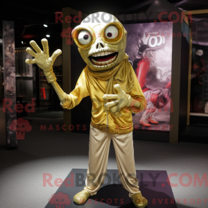 Disfraz de mascota Gold...