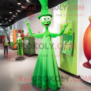Postava maskota Green Stilt...