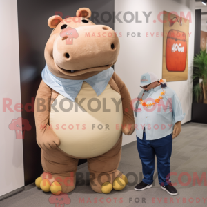 Tan Hippopotamus...