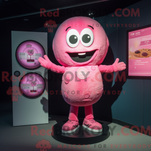 Postava maskota Pink Bagels...