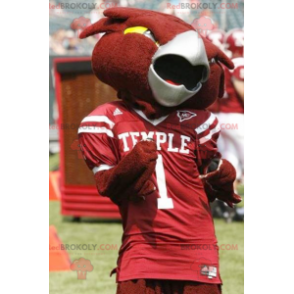 Mascotte dell'uccello dell'aquila rossa - Redbrokoly.com