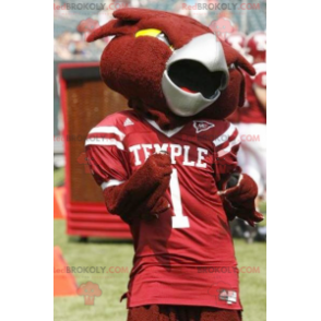 Red eagle bird mascot - Redbrokoly.com