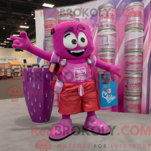Magenta Soda Lata...