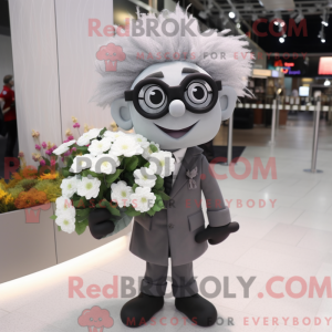 Gray Bouquet Of Flowers...