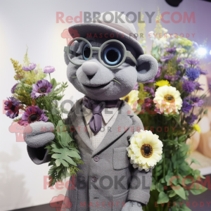 Grey Bouquet Of Flowers...