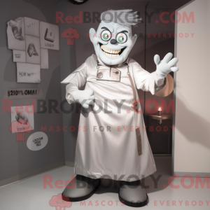 Sølv Frankenstein maskot...