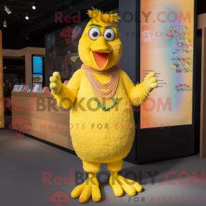 Máscara de frango com...