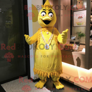 Máscara de frango com...