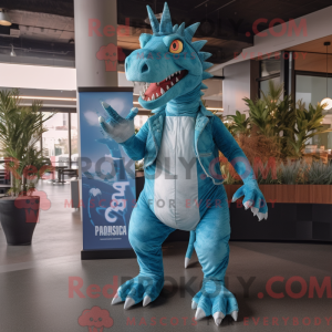 Cyan Spinosaurus...