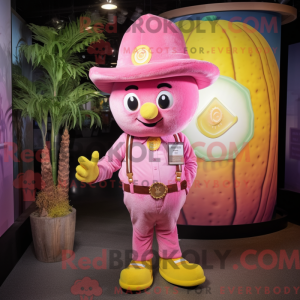 Pink Lemon mascottekostuum...