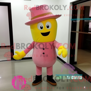 Pink Lemon mascottekostuum...