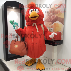 Máscara de frango com...