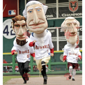 4 mascottes d'hommes politiques - Redbrokoly.com
