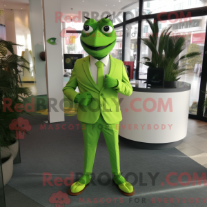 Limegrøn Moussaka maskot...
